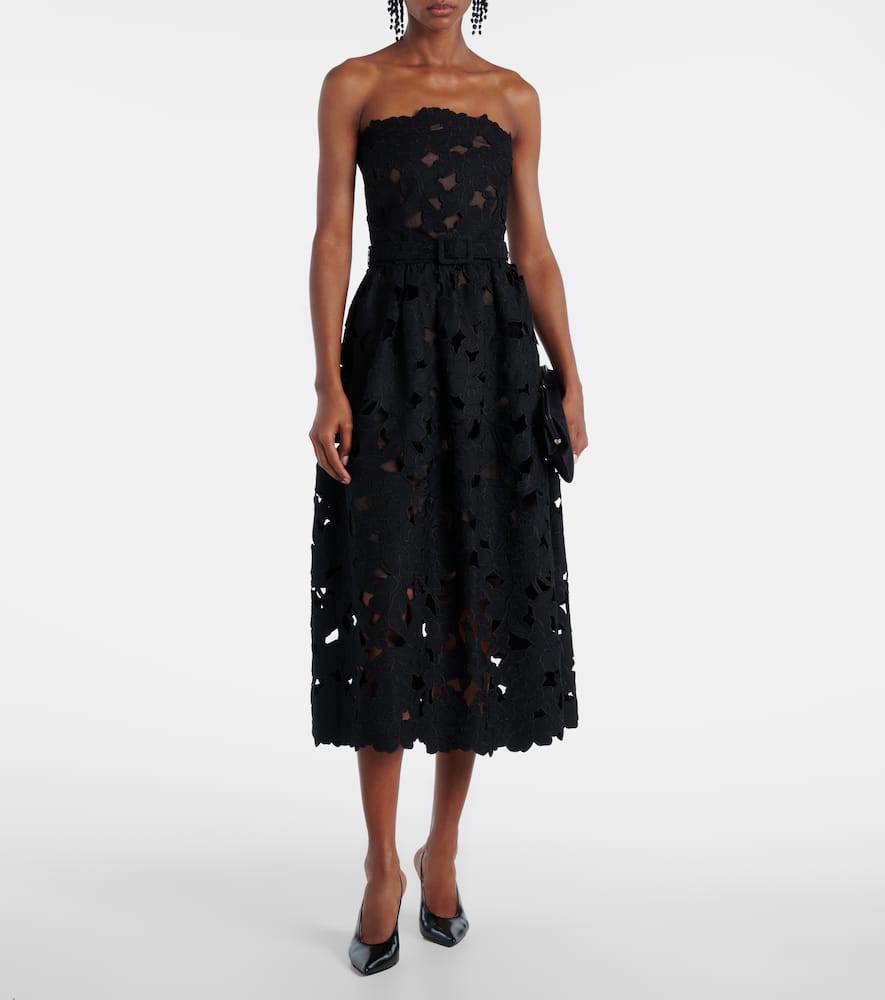 Lace bustier dress