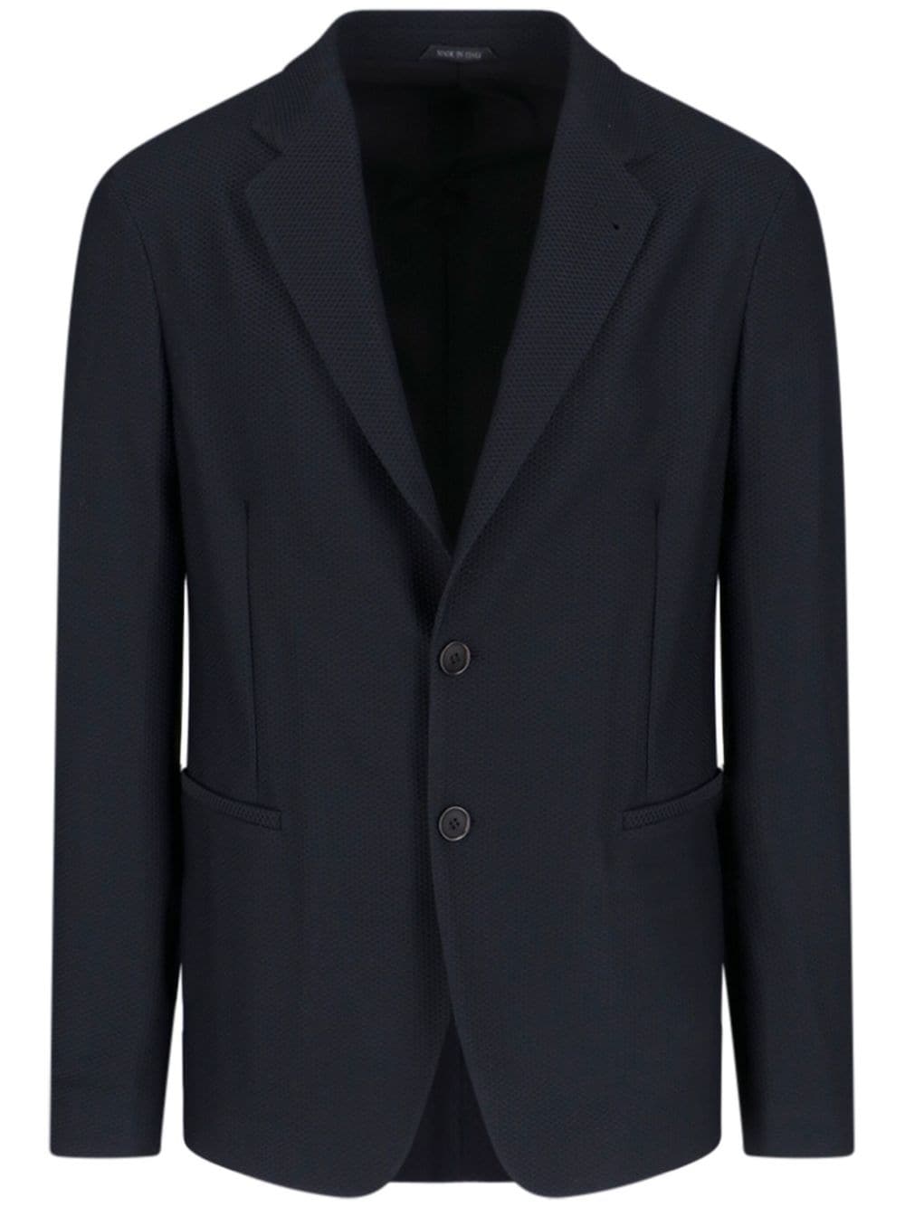 Single-breasted blazer - Black
