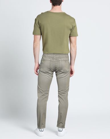 Barmas Man Jeans Military green Size 32 Cotton, Elastane