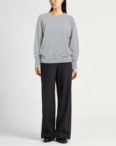 Woman Sweatshirt Grey Size XS Lyocell, Cotton
