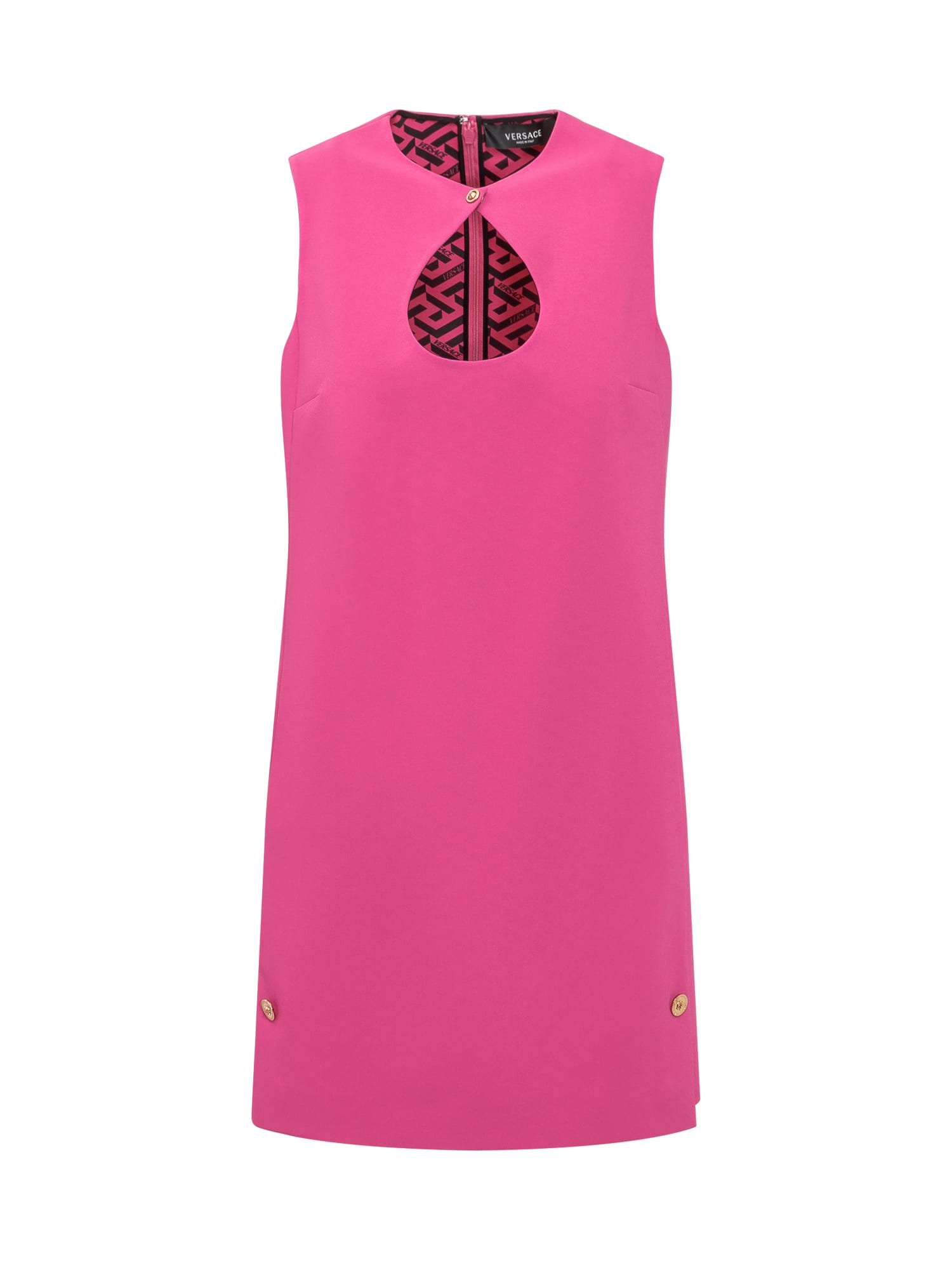 Cut-out shift dress