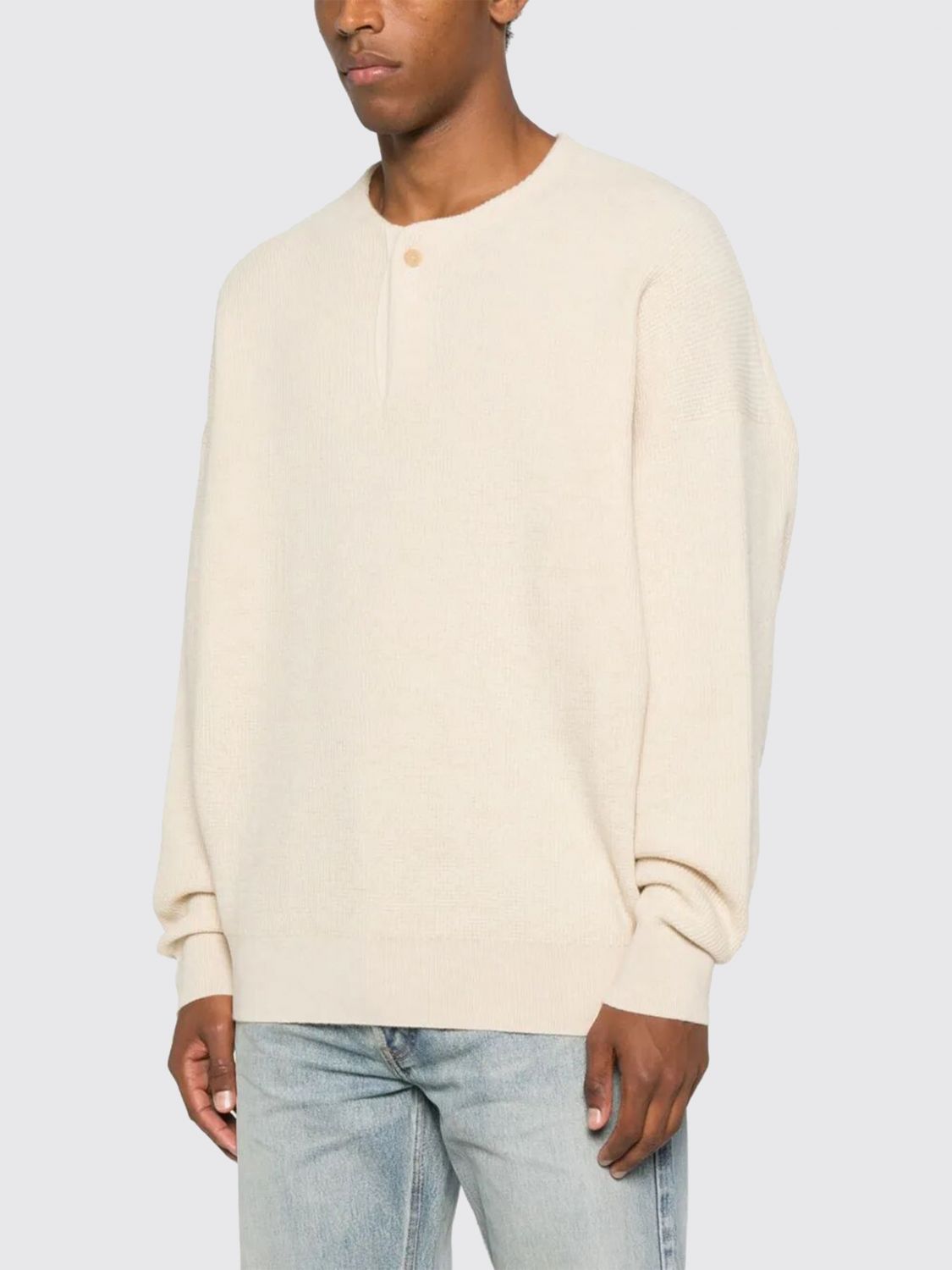 Sweatshirt Men color Ivory