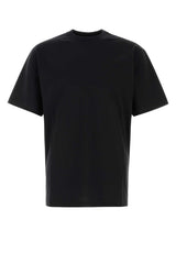 Cotton Blend T-Shirt — Black