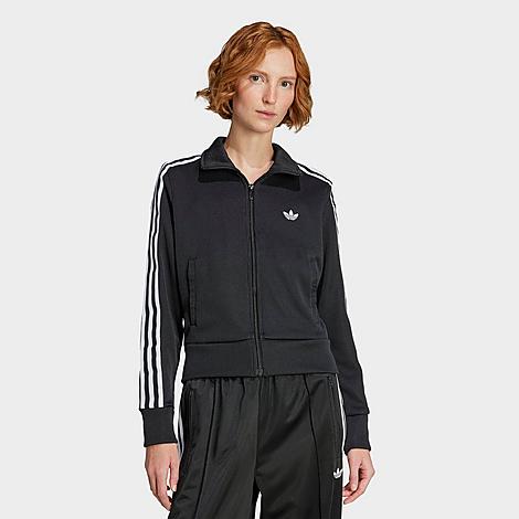 Women's Originals adicolor Classic Firebird Track Top Jacket in Black/White
