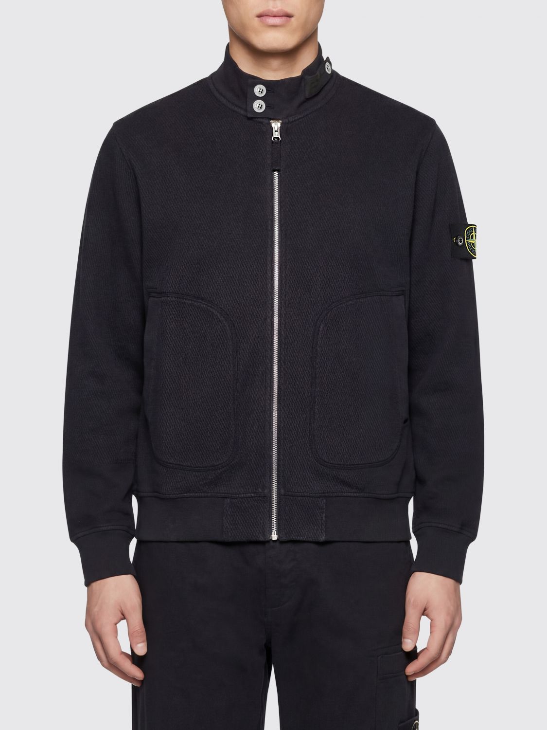 Sweatshirt Men color Black