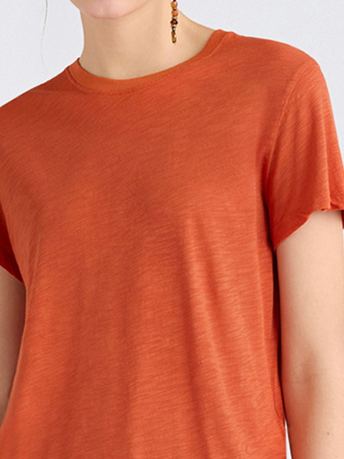 MOMONÌ T-Shirt Woman color Brick Red
