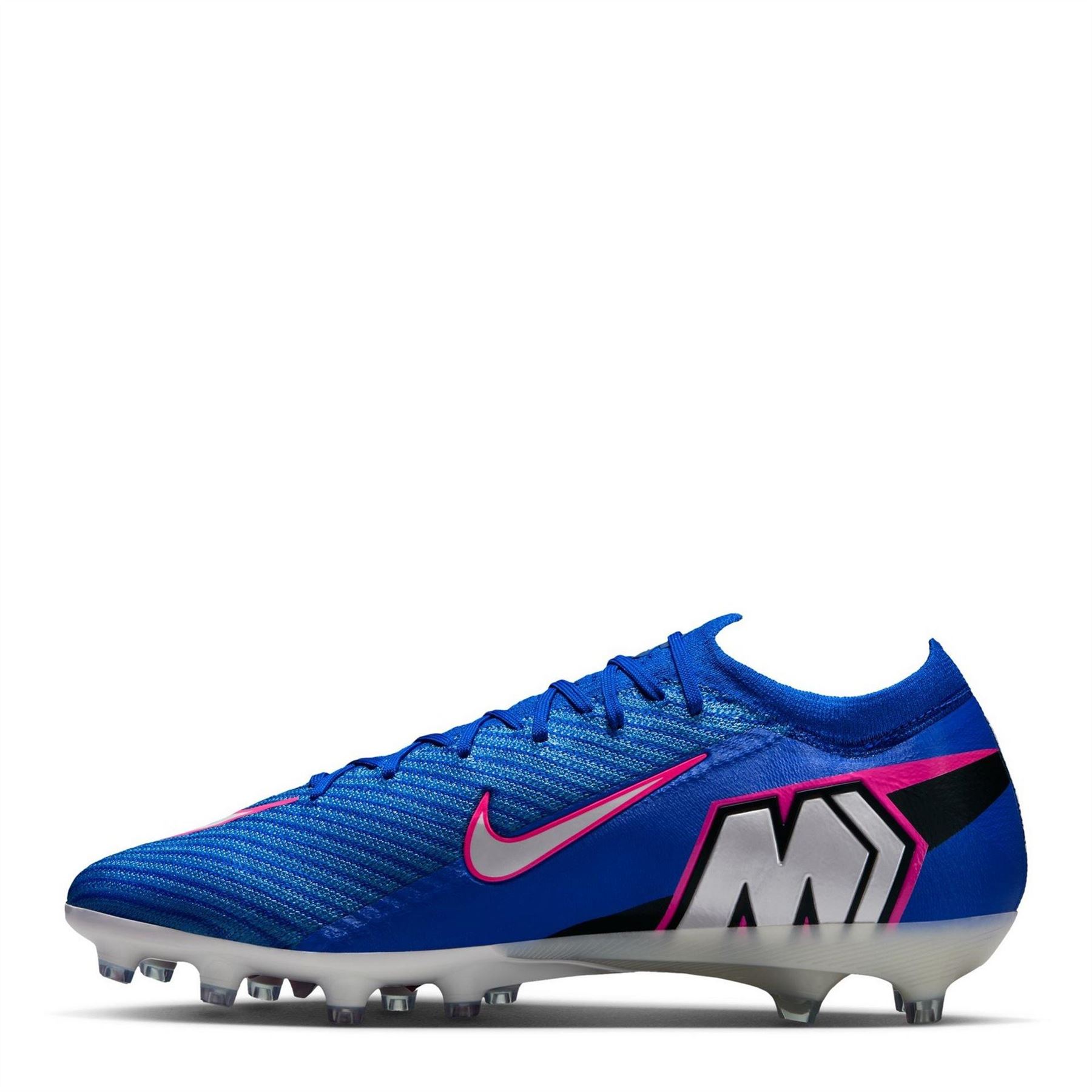 Nike Mens Zoom Vapor 16 Elite Low Top Sneakers in Racer Blue/Wh