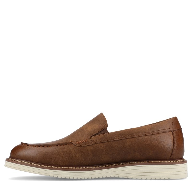Men's Oneal Moc Toe Loafers (Walnut)
