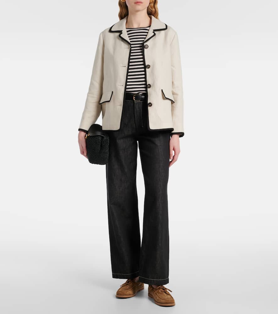 Leslie linen jacket