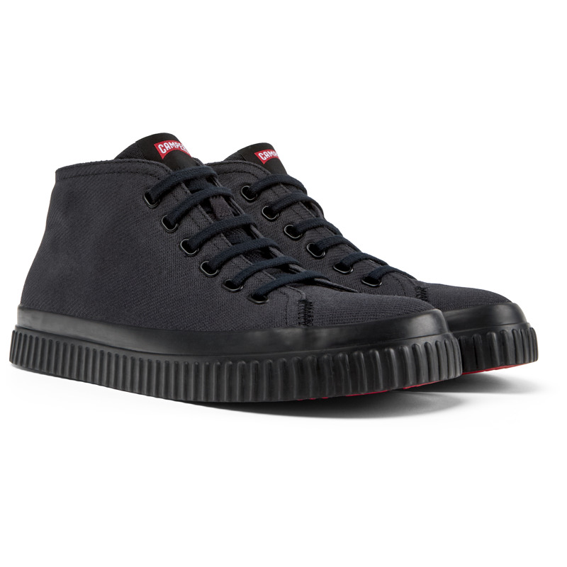 CAMPER Peu Roda - Ankle boots for Men - Grey, 12, Cotton fabric