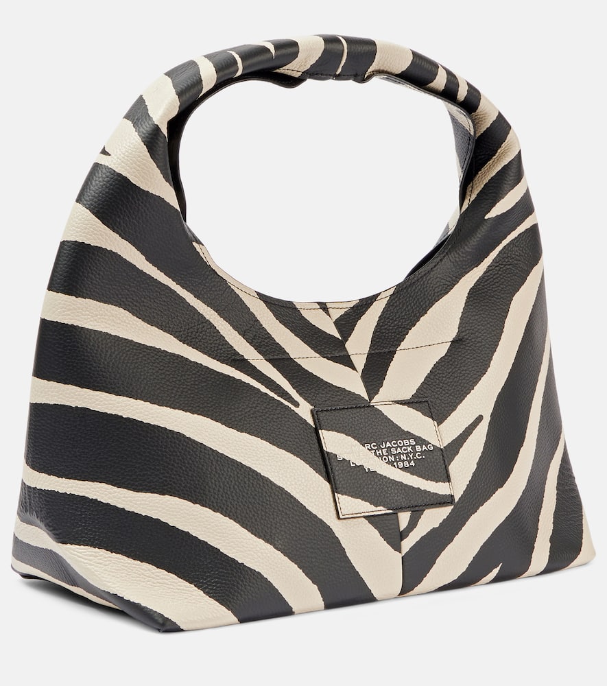 Marc Jacobs The Sack zebra-print leather shoulder bag