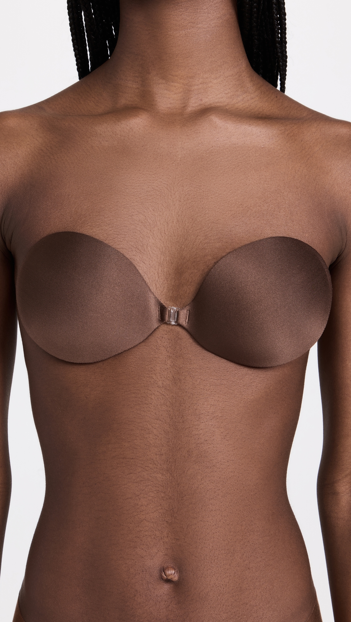 Seamless Push Up Bra Chocolate A