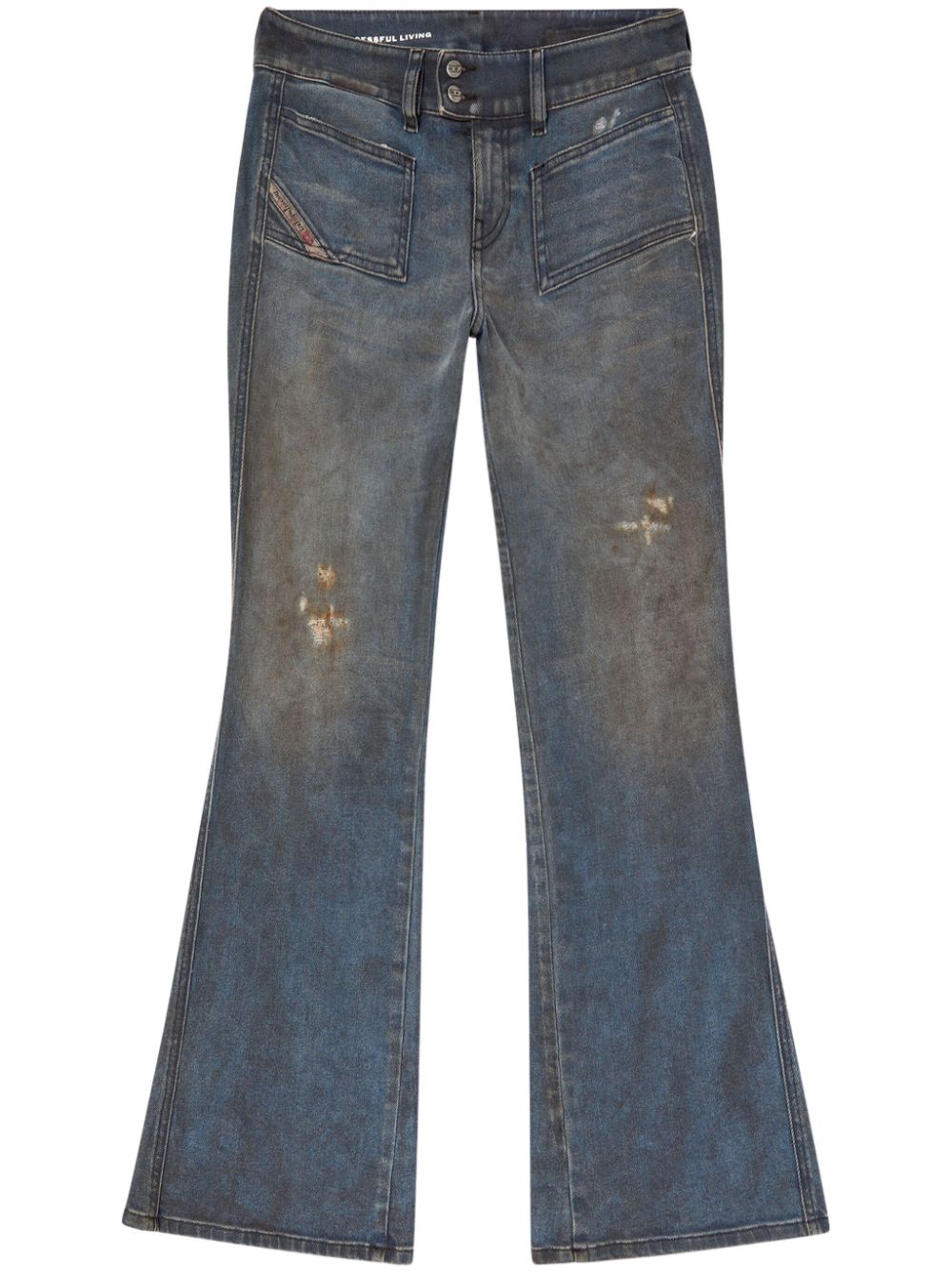 D-Hush 09L25 flared jeans - Blue
