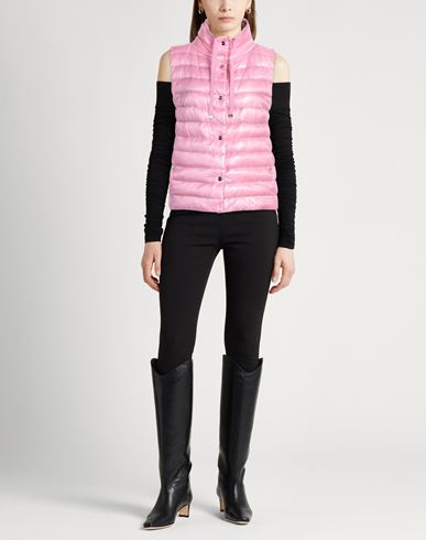 Woman Vest Pink Size 12 Polyamide, Polyester, Cotton