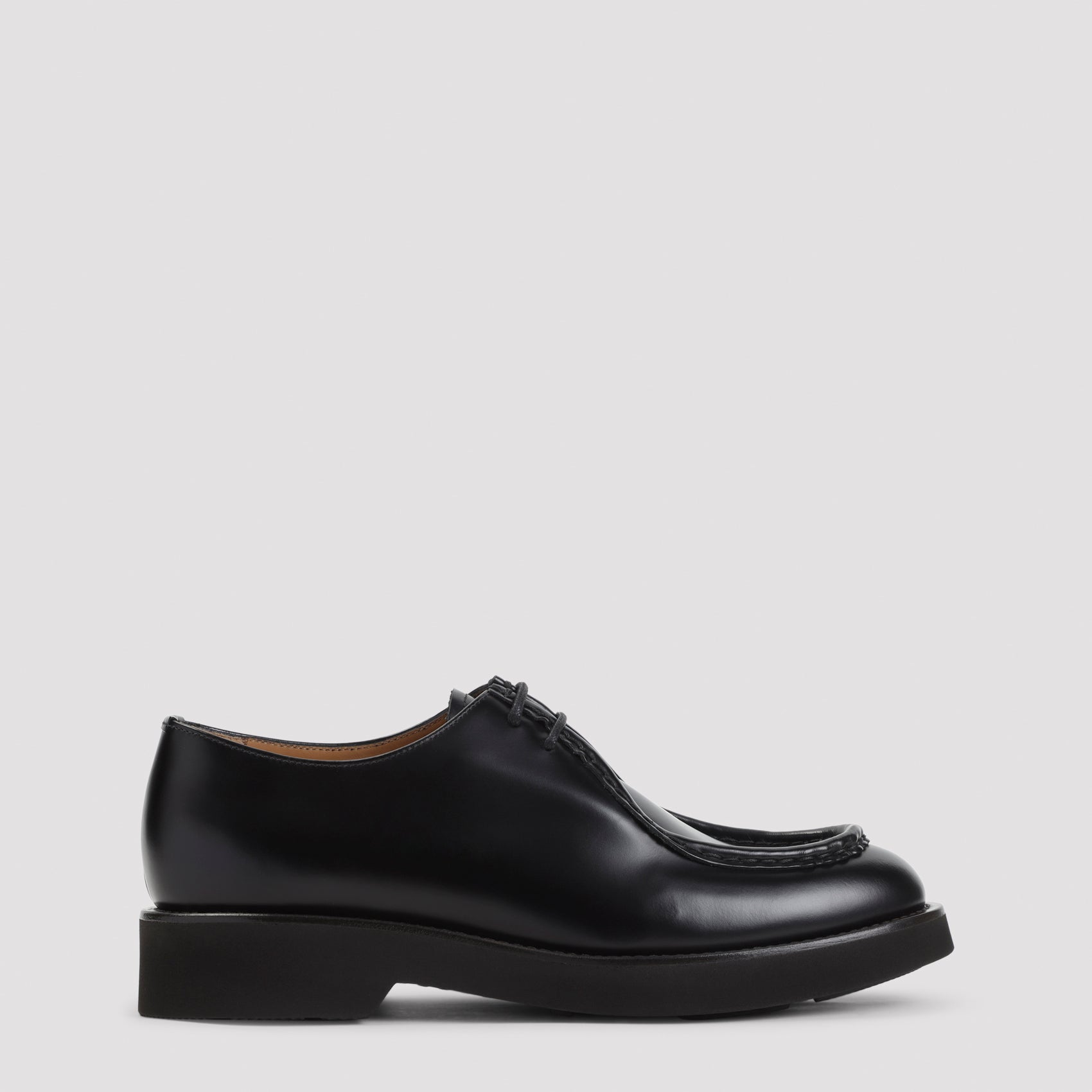 Women's Lace-up Leather Ankle Shoes