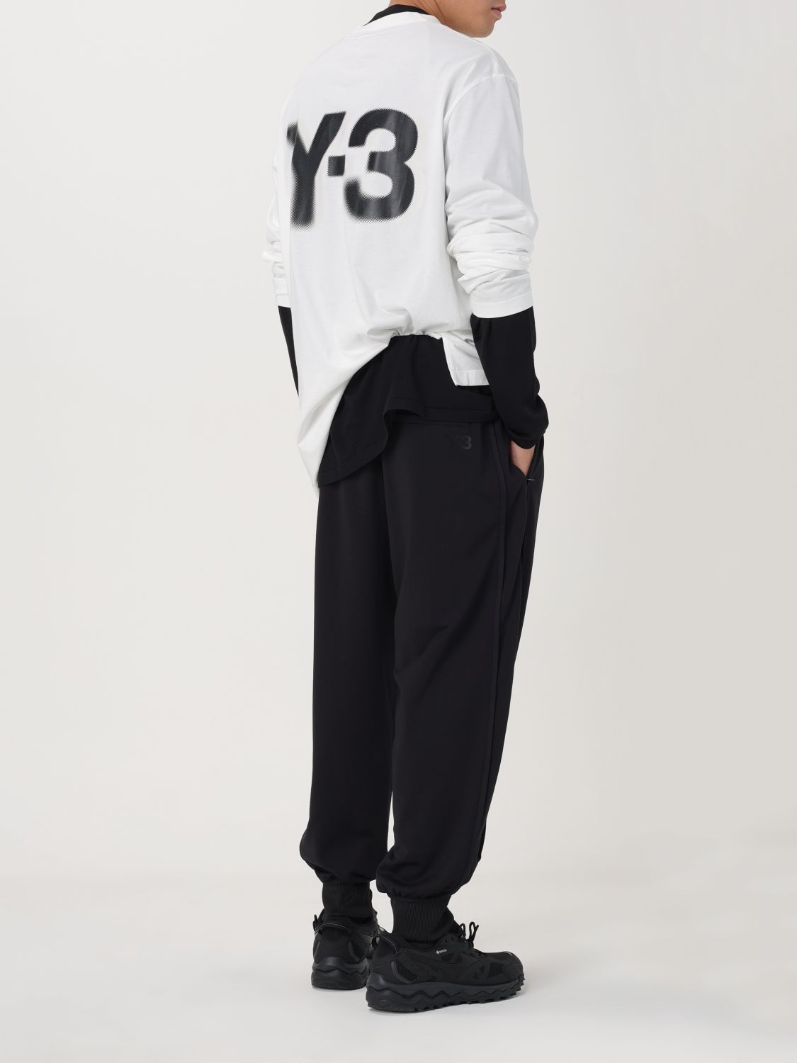 M Cuffed track pants - Black