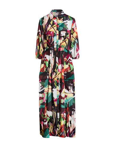 Woman Maxi dress Black Size XS Polyester