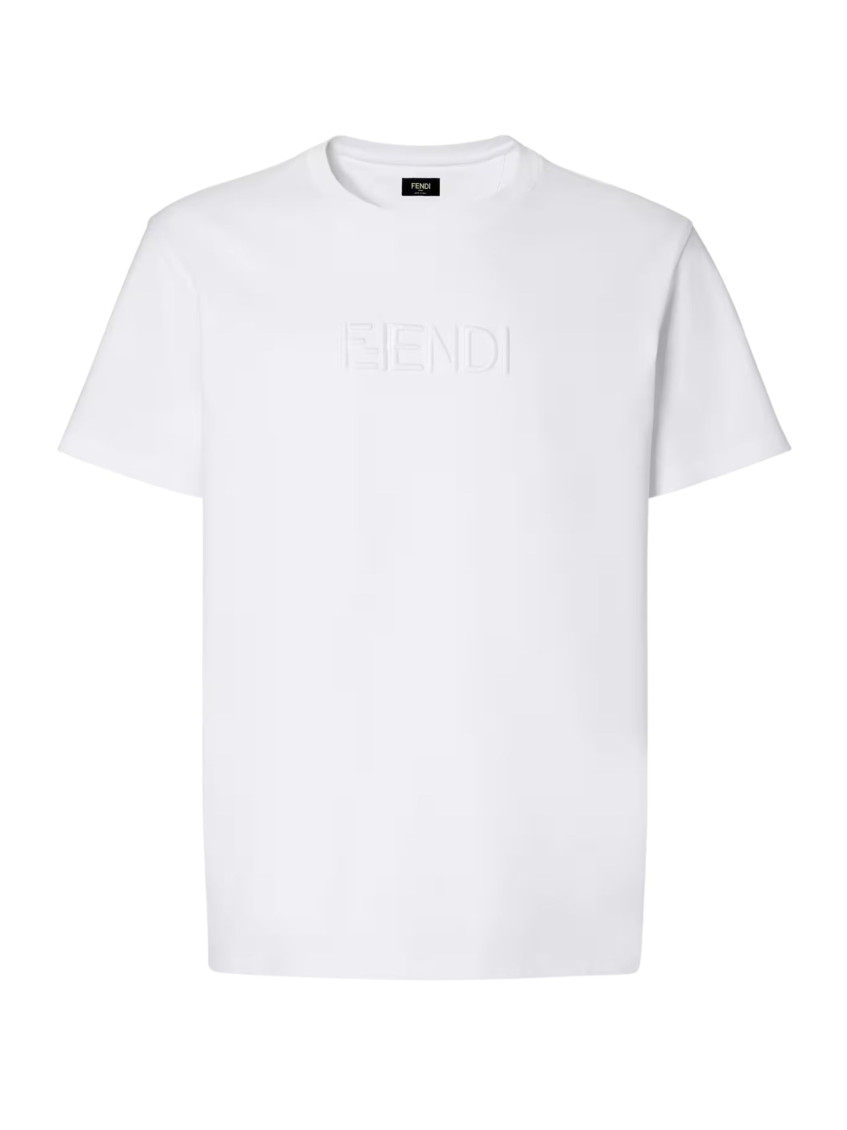 White SLIM FIT T-SHIRT
