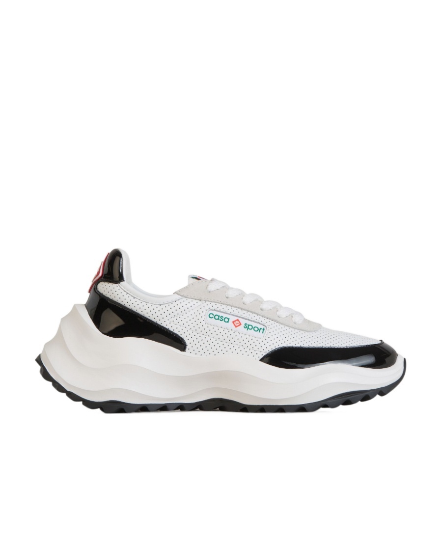 Casa Sport Perforated Detailed Sneakers
