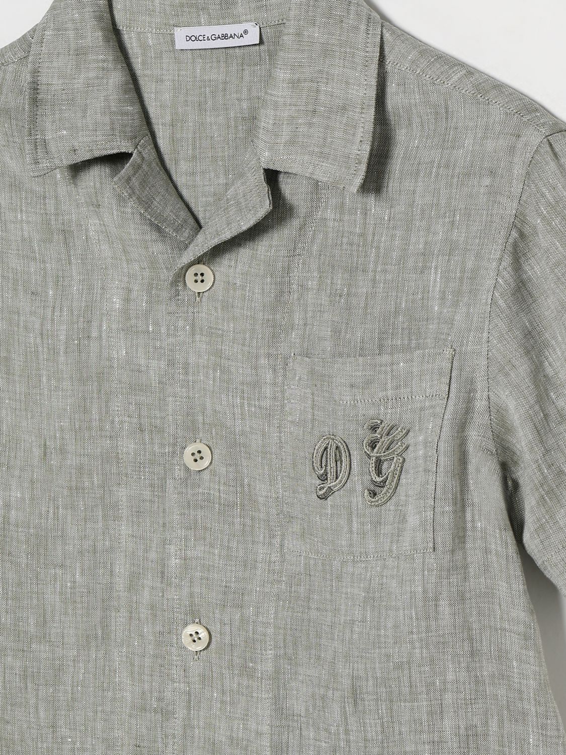 Shirt Kids color Green