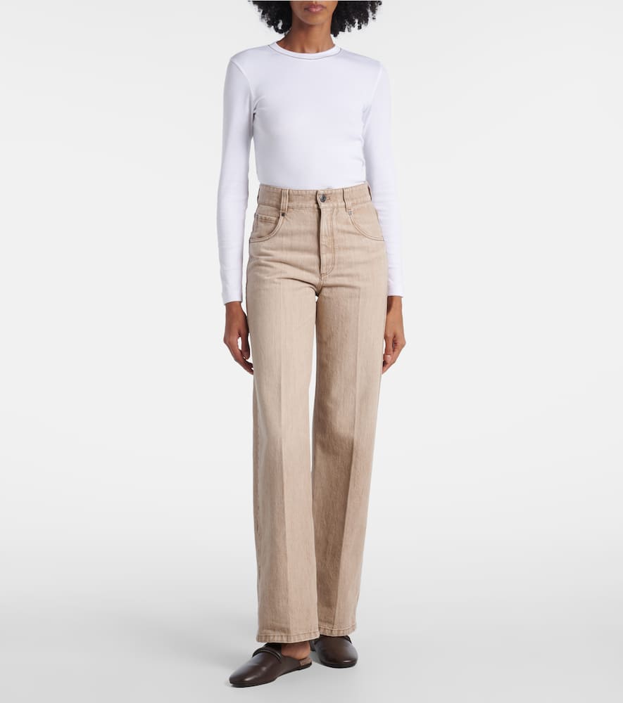 Wide-leg jeans
