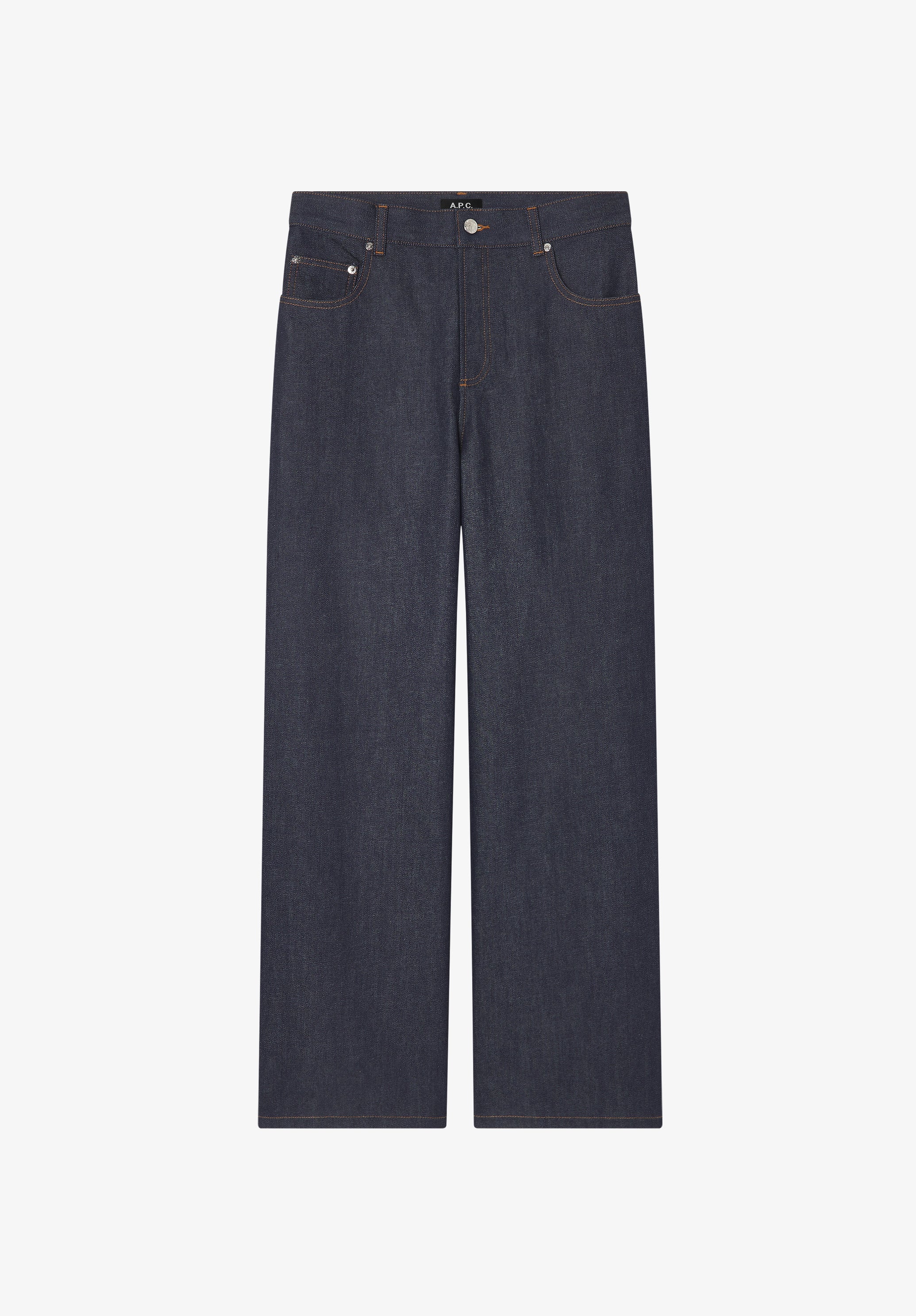 A. P.C. Women's Clyde Jeans Size: 24 in Dark indigo