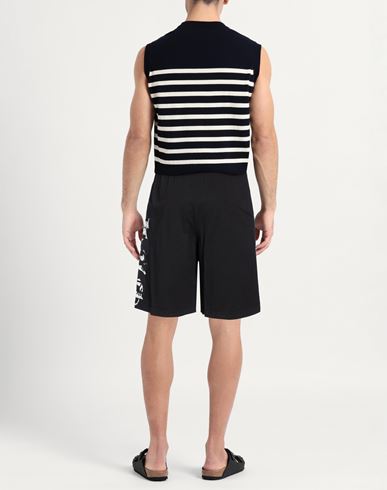 Man Shorts & Bermuda Shorts Black Size XL Cotton