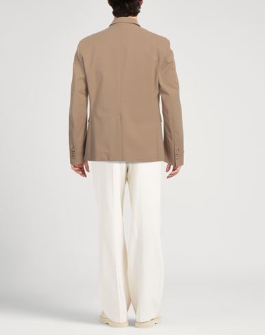 Patrizia Pepe Man Blazer Sand Size 38 Polyester, Viscose, Elastane