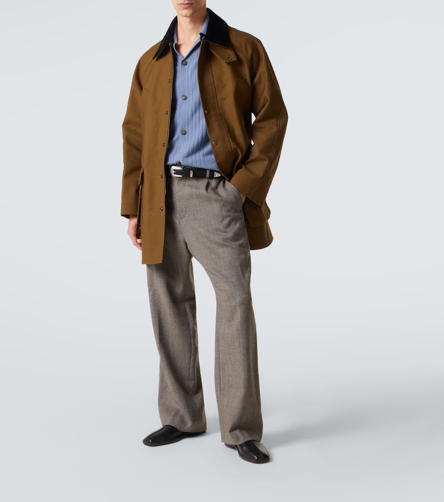 Gerone knitted cashmere polo shirt
