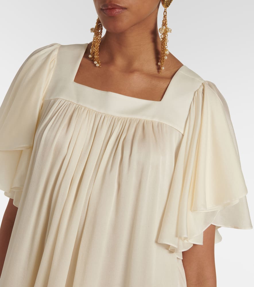 Chloé Ro33 silk minidress