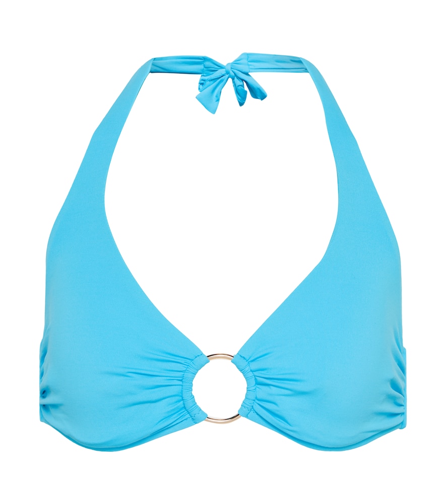 Exclusive to Mytheresa - Brussels halterneck bikini top