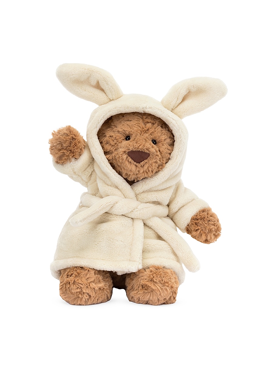 Bartholomew Bear Bathrobe Plush Toy - Brown