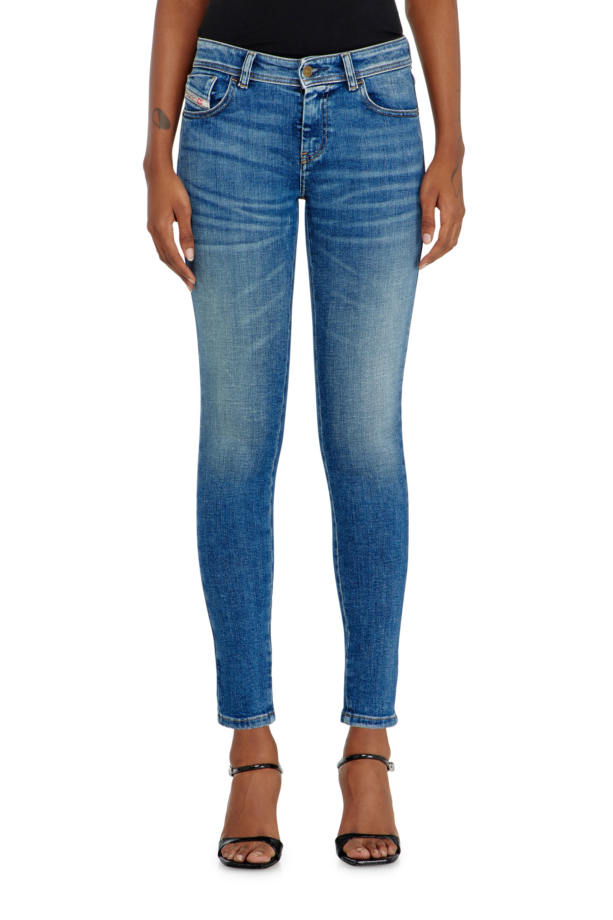 Skinny Jeans Regular Waist 2017 Slandy - Jeans - Woman - Blue