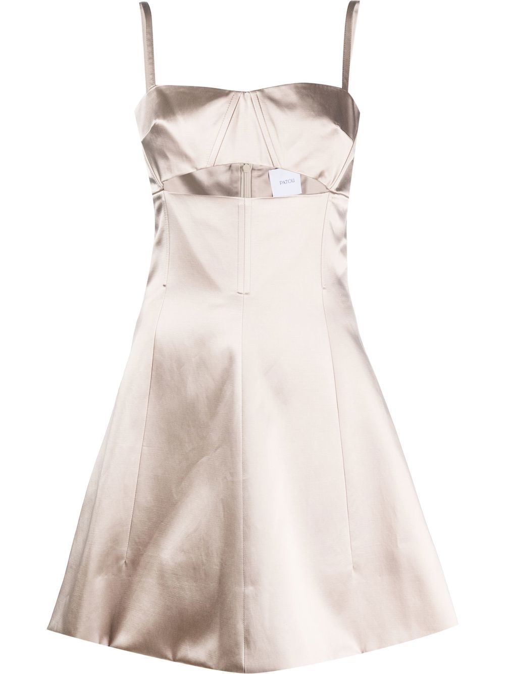 Cut-out detail dress - Grey