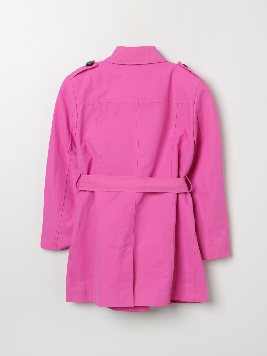 Coat Kids color Pink