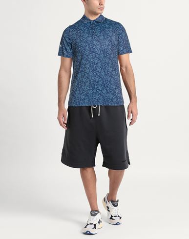 Man Polo shirt Navy Size XS Polyester, Elastane