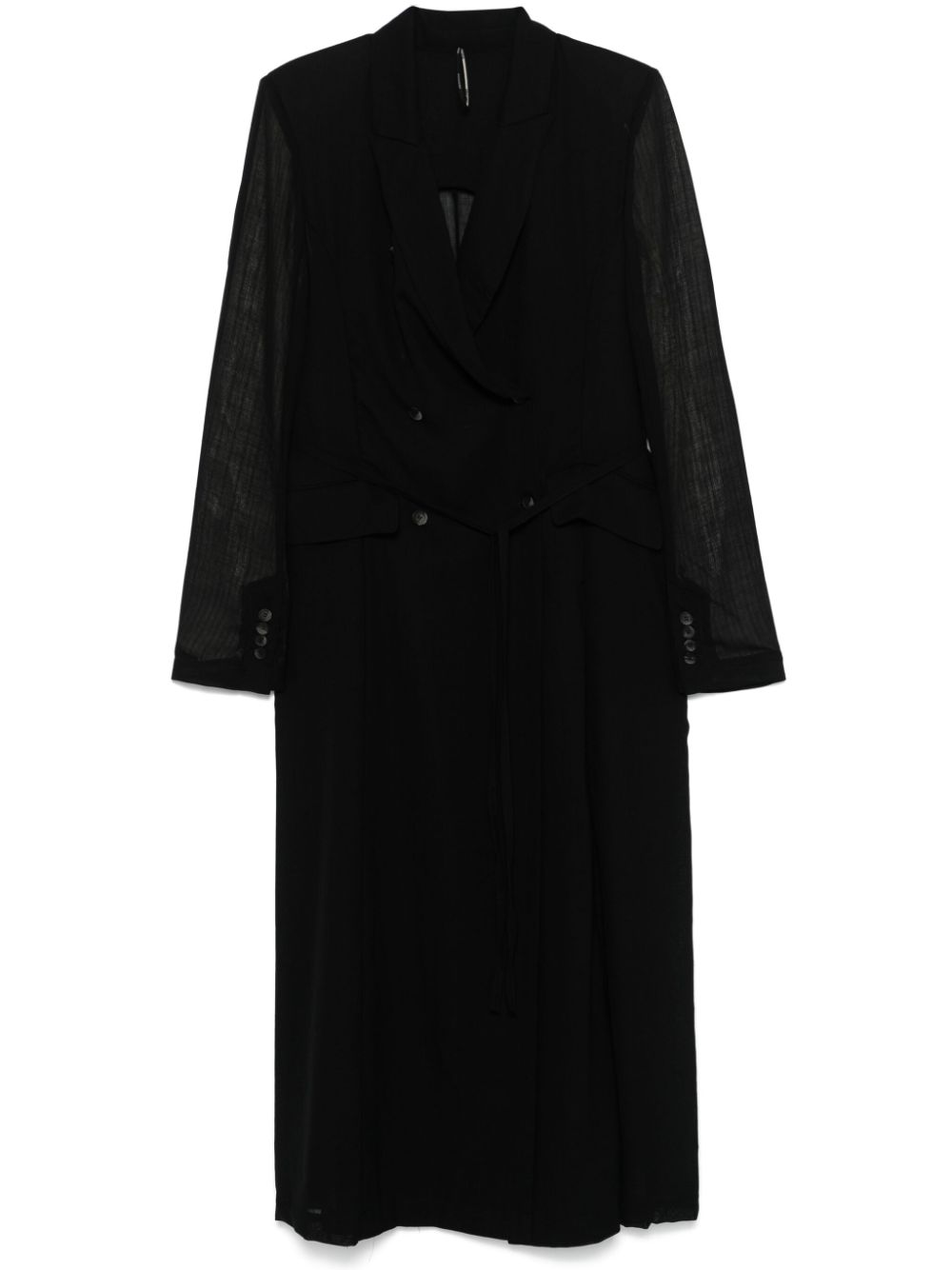 Mil long coat - Black