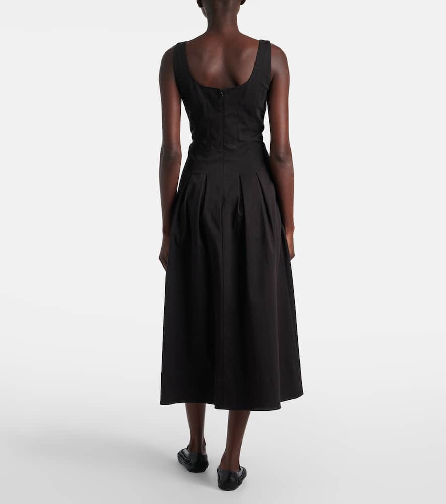 Shelby cotton-blend midi dress