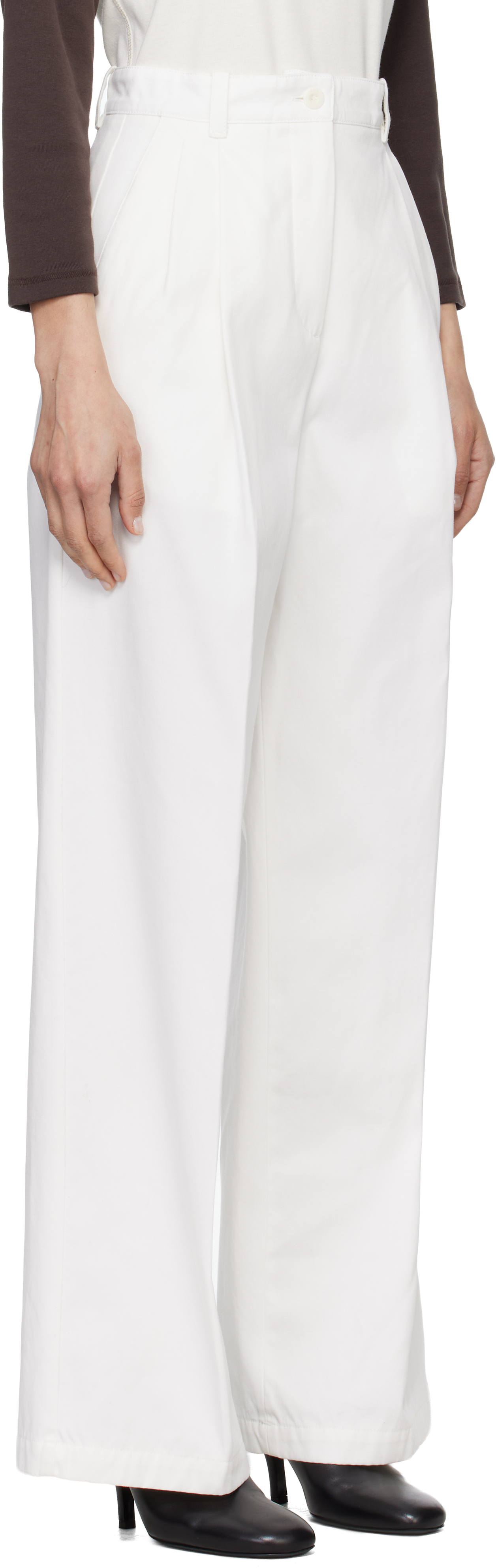 White Ginny Trousers