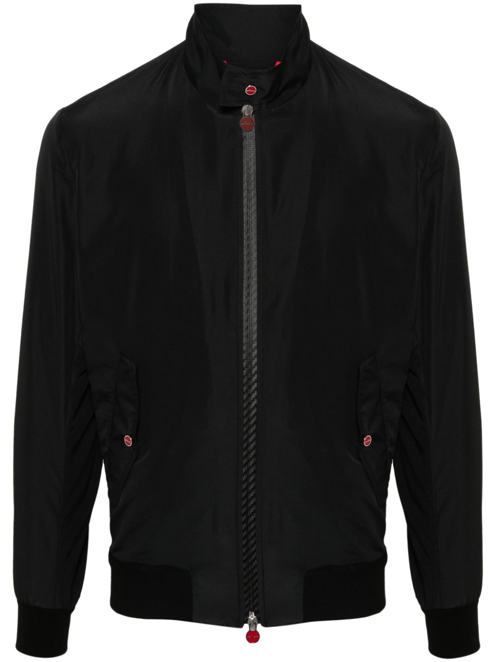 Zip-up bomber jacket - Black