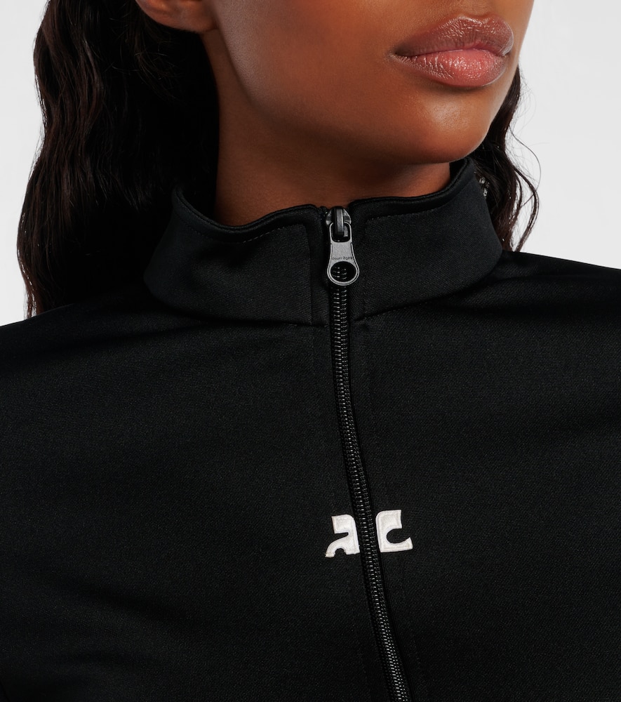 Courrèges Interlock jersey track jacket