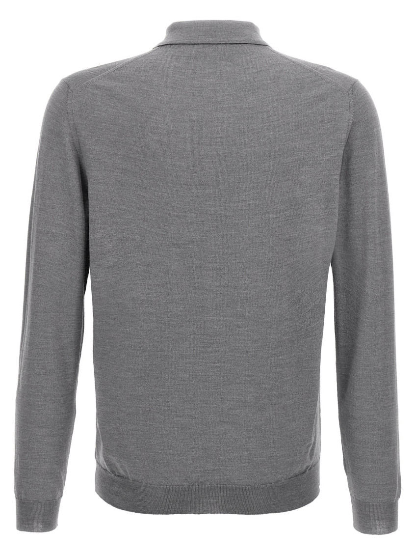 Virgin Wool Polo Shirt