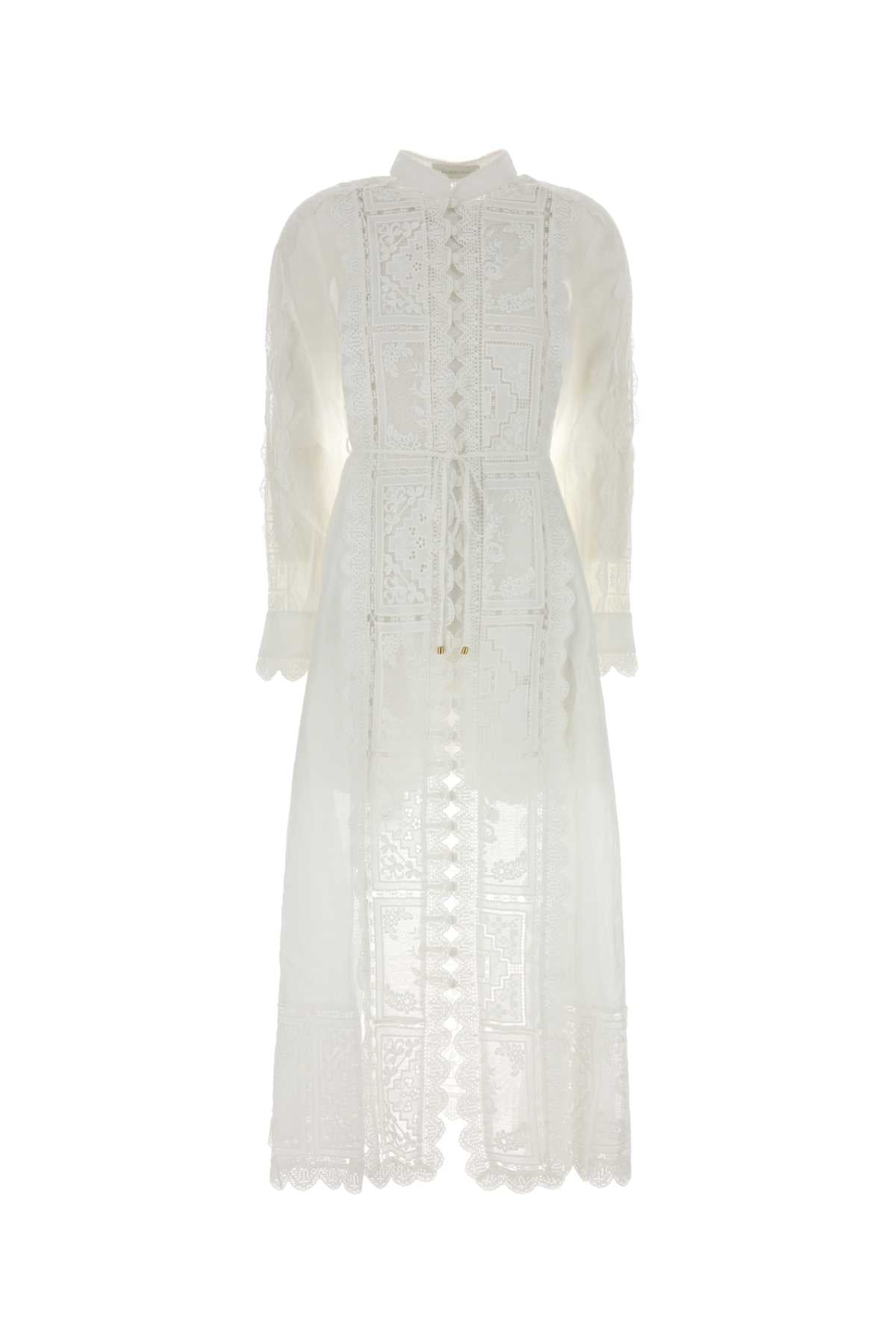 Aster Dress — White
