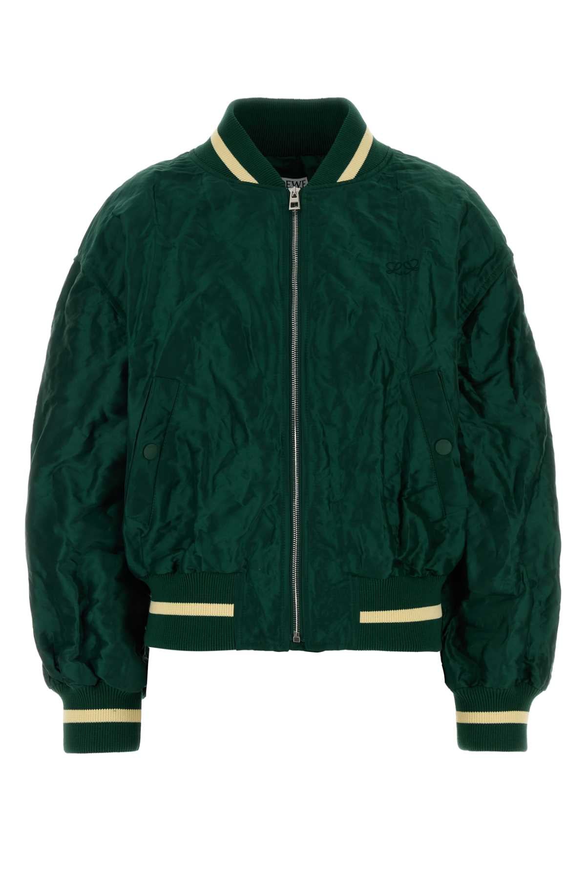 Jacket Bomber Jacket — Green