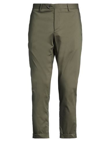 Man Pants Military green Size 30 Cotton, Polyamide, Elastane