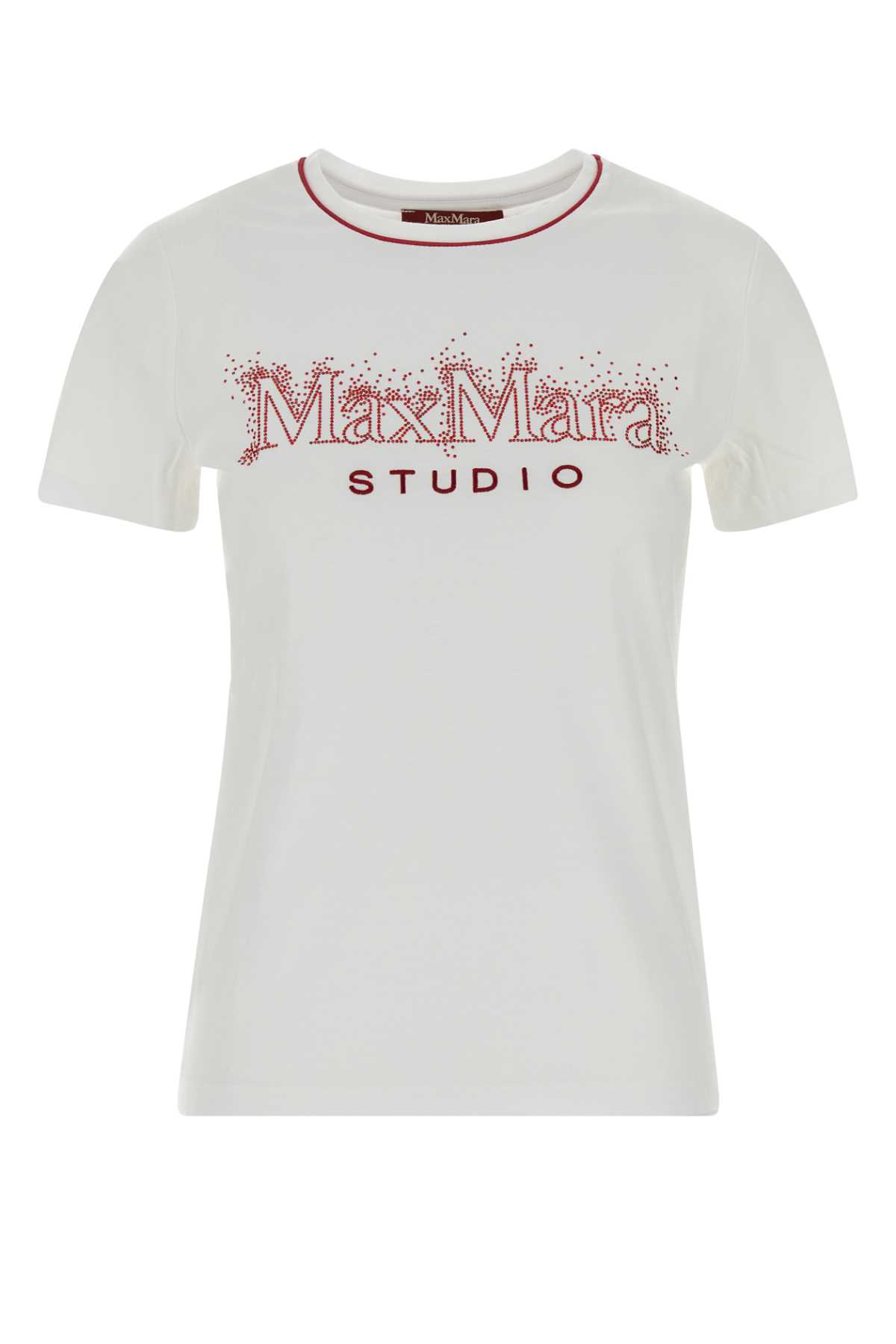 White Cotton Pugnale T-shirt