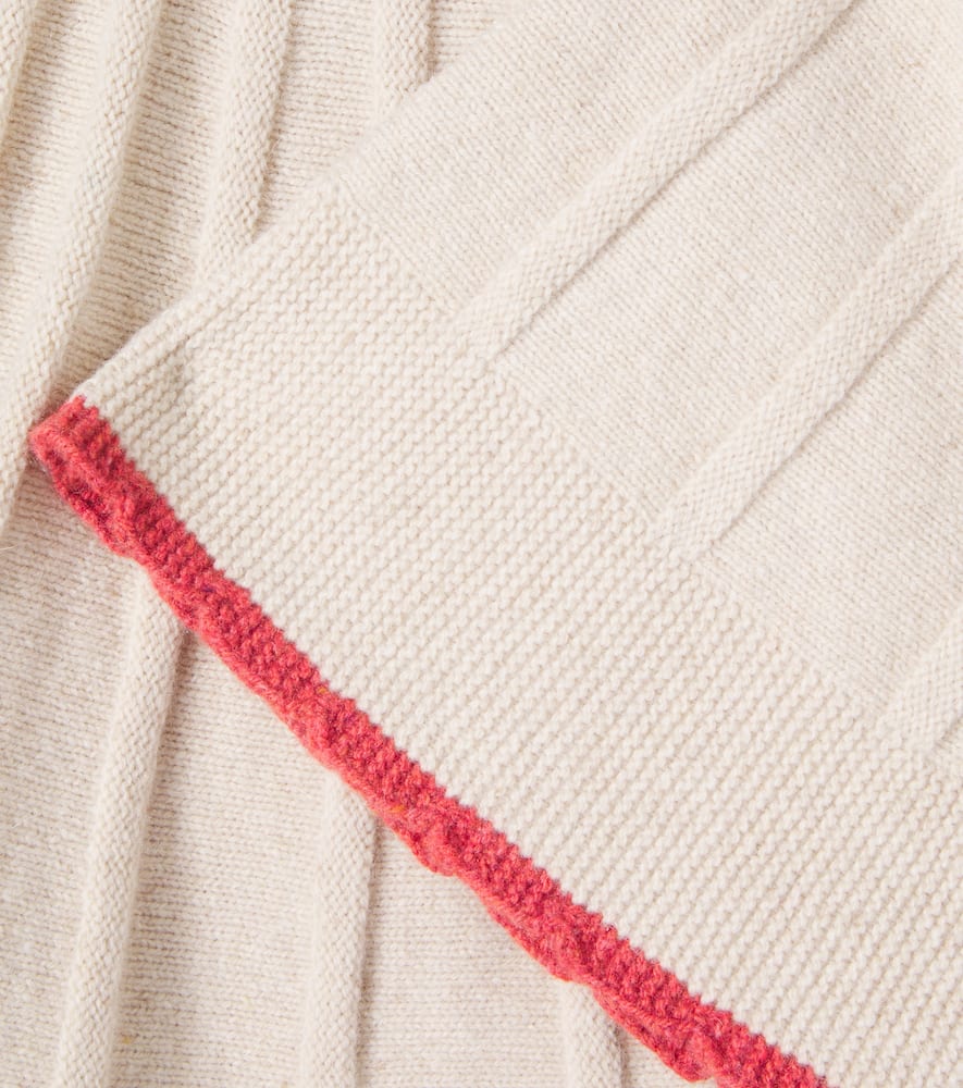Sienna knitted wool-blend skirt