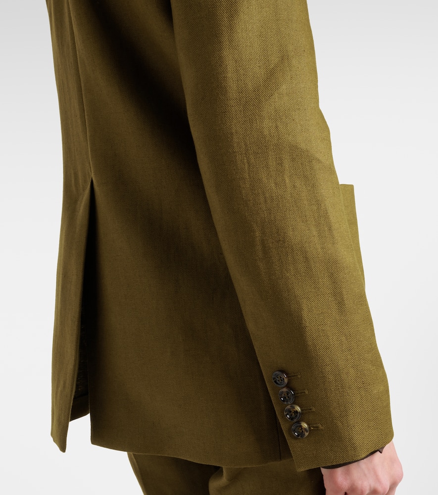 Guglia linen blazer