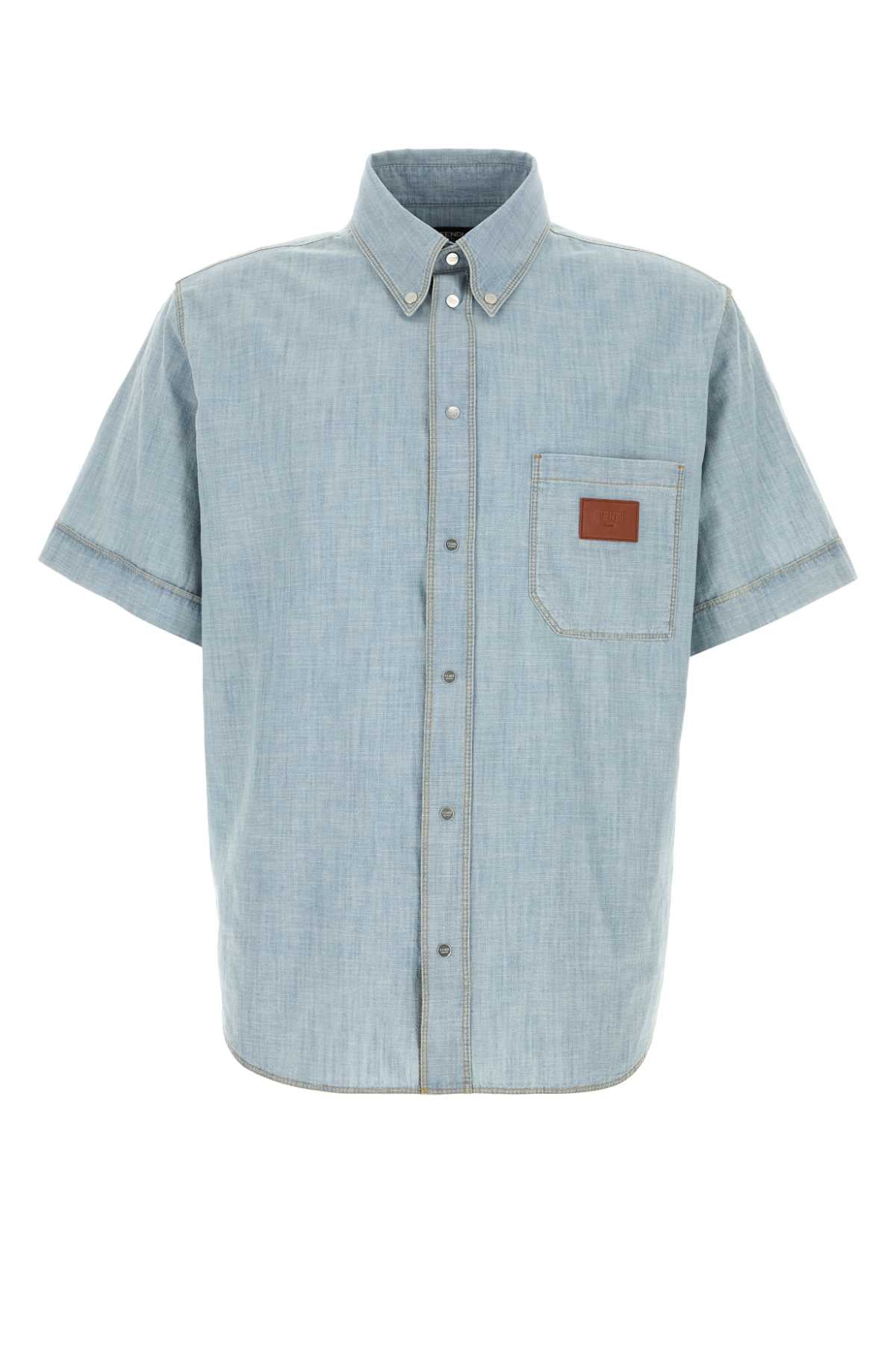 Chambray Shirt — Blue