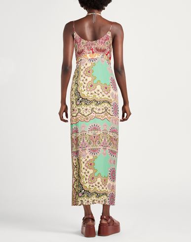 Woman Maxi dress Brick Size 4 Viscose